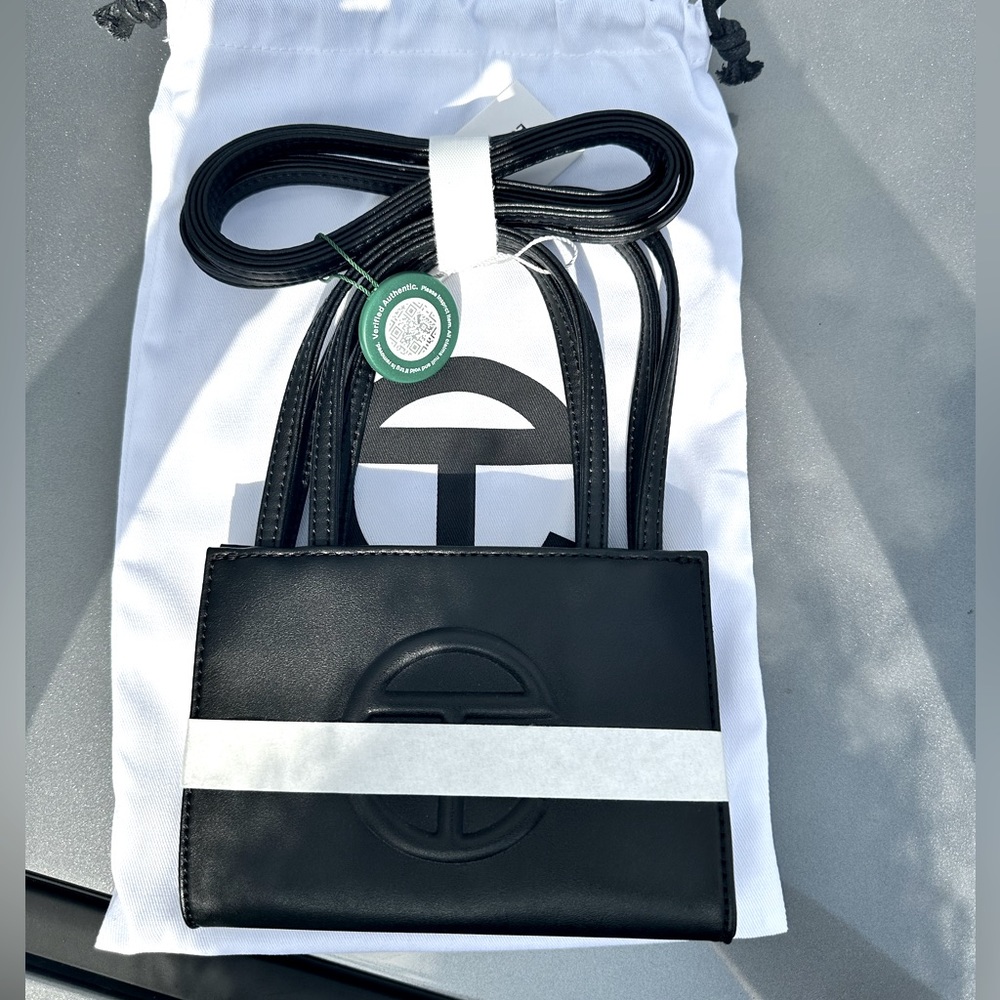 Telfar small black handbag brand new